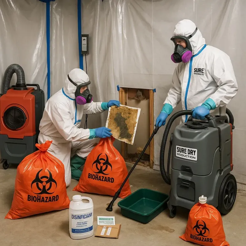 Contaminated Water Handling Protocols process in Silver Lake, CA